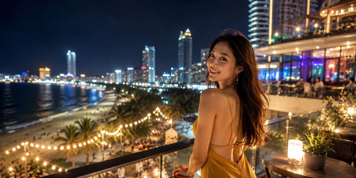 Người dùng đăng ký và nhận thưởng trên nền tảng 7991 tại bãi biển Nha Trang