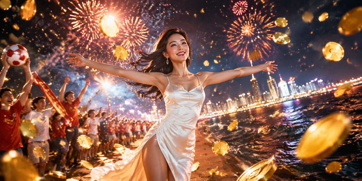 Không khí lễ hội casino sôi động tại Sài Gòn với ánh đèn rực rỡ và cờ hiệu jackpot